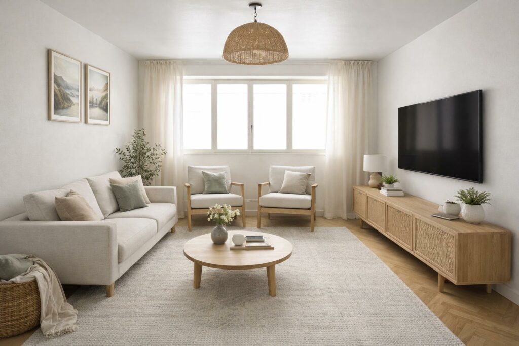 Appartement traversant 3 pièces avec balcon — Quartier Palais Longchamp · 13001 Marseille